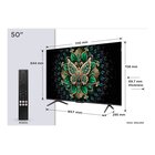 TCL C6K Serie Smart TV QD-MiniLED 4K 50" 50C6K, 144Hz, Dolby Vision IQ & Atmos, Google TV