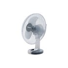 TERMOZETA Ventilatore Da Tavolo 40cm 3 Pale Bianco/Grigio
