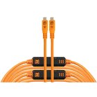 Tether Tools TetherPro Optima Cavo 10G USB-C 9.4m Arancione