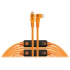 Tether Tools TetherPro Optima Cavo 10G USB-C Angolare 9.4m Arancione