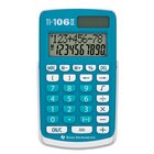 Texas Instruments TI-106 II Calcolatrice di base Turchese, Bianco