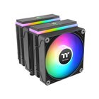 Thermaltake ASTRIA 600 Processore Raffreddatore d'aria 12 cm Nero 2 pz