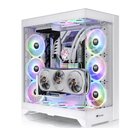 Thermaltake CTE E600 MX Midi Tower Bianco - Cavo riser PCI-e 4.0 e staffa GPU inclusi