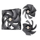 Thermaltake SWAFAN GT12 Case per computer Raffreddatore d'aria 12 cm Nero 3 pz