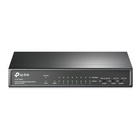 TP-Link TL-SF1009P Switch di rete Non gestito Fast Ethernet Supporto PoE Nero