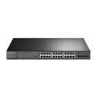 TP-Link TL-SG3428MP switch di rete Gestito L2/L3 Gigabit Ethernet (10/100/1000) Supporto Power over Ethernet (PoE) 1U Nero