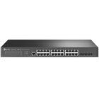 TP-Link TL-SG3428X-M2 switch di rete Gestito L2+ 2.5G Ethernet (100/1000/2500) 1U Nero