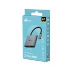 TP-Link UH3020C hub di interfaccia USB tipo-C 5000 Mbit/s Grigio