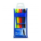 Tratto Pen penna tecnica Nero, Blu, Verde, Arancione, Rosso, Giallo Fine 6 pezzo(i)