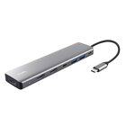 Trust 25661 hub di interfaccia USB tipo-C Alluminio