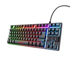 Trust GXT 833 Thado tastiera Gaming USB ITA Nero, Argento