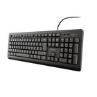 Trust Primo tastiera Universale USB QWERTY Inglese US Nero