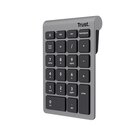 Trust Xalas tastierino numerico Laptop/PC RF Wireless Argento