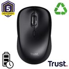 Trust Yvi+ Silent Wireless Black Nero