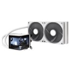 TRYX PANORAMA 280 a liquido con display AMOLED 3D - 280mm Bianco