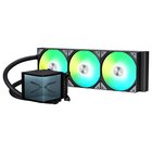 TRYX PANORAMA 360 ARGB AiO Water Cooling, 3D AMOLED Display - 360mm, black
