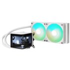 TRYX PANORAMA ARGB 240 a liquido con display AMOLED 3D - 240mm Bianco
