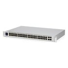 Ubiquiti UniFi USW-48-POE-EU switch di rete Gestito Gigabit Ethernet (10/100/1000) Supporto Power over Ethernet (PoE) Argento