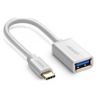 Ugreen 30702 cavo USB 0,1 m USB 3.2 Gen 1 (3.1 Gen 1) USB C USB A Bianco