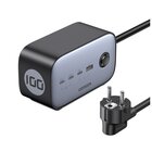 Ugreen Caricatore USB ciabatta 100W GaN Nexode, 3x Type-C, 1xUSB3, 2x Schuko, Black