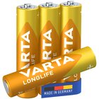 Varta 1x4 Longlife Extra AAA Micro