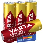 Varta 1x4 Max Tech AA Mignon