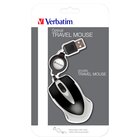 Verbatim 49020 USB Ottico 1000DPI Ambidestro Nero