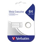 Verbatim 98750 64GB USB 2.0 Tipo-A Argento