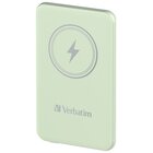 Verbatim Charge 'n' Go Polimeri di litio (LiPo) 5000 mAh Carica wireless Verde