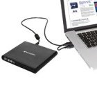 Verbatim Mobile DVD ReWriter USB 2.0 - Adattatore USB-C / USB-A in dotazione
