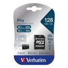 Verbatim Pro 128 GB MicroSDXC UHS-I Classe 10