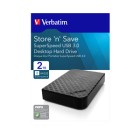 Verbatim Store n Save 3.5" 2TB USB 3.0 Gen 2