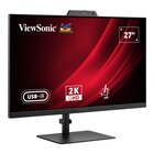 ViewSonic VG2741V-2K Monitor PC 68,6 cm (27") 2560 x 1440 Pixel Quad HD LCD Nero