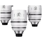 Viltrox Full Frame Set di Lenti Anamorfiche Epic Series 35+50+75mm Sony E mount T2.0 1.33X, con valigia