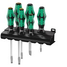 WERA 334/355 SK/6 Set Cacciavite dritto