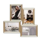 Zep DN496W cornice per quadro Cornice per foto multipla Bianco, Legno