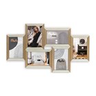 Zep DN697W cornice per quadro Cornice per foto multipla Bianco, Legno