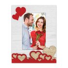 Zep DX7346 Cornice per foto singola Rosso, Bianco, Legno