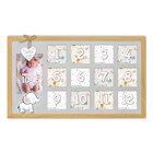 Zep Enea Cornice per foto multipla Grigio, Bianco, Legno