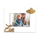Zep MN46ZHI Cornice "Zia" In Legno, Bianco