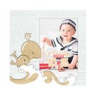 Zep Willy Cornice per foto singola Bianco, Legno