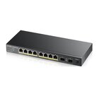 ZyXEL GS1100-10HP v2 Non gestito Gigabit Ethernet (10/100/1000) Supporto Power over Ethernet (PoE) Nero