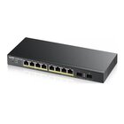 ZyXEL GS1900-8HP v3 PoE Gestito L2 Gigabit Ethernet (10/100/1000) Supporto Power over Ethernet (PoE) Nero