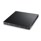 ZyXEL XGS-3700-48P - SWITCH MANAGED LAYER 3 LITE 48 PORTE GIGABIT POE 4 PORTE 10GIGA SFP