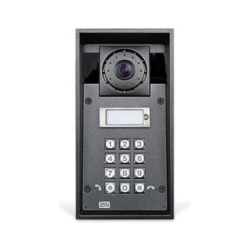 2N Telecommunications IP Force sistema per video-citofono Nero