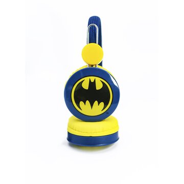 Dc comics batman caped crusader cuffie cablato blu