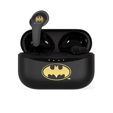 Technologies dc comics batman tws cuffie wireless in-ear bluetooth nero