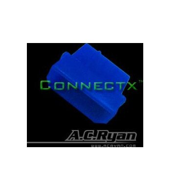 AC Ryan Connectx™ Molex 4pin Male - UVBlue 100x cavo di collegamento Blu