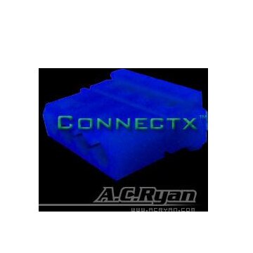 AC Ryan Connectx™ T-Molex power Female - UVBlue 100x cavo di collegamento T-Molex Female Blu
