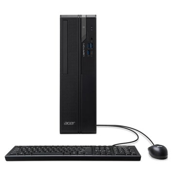 Veriton vx2720g intel® core™ i3 i3-12100 8 gb ddr5-sdram 256 gb ssd pc nero